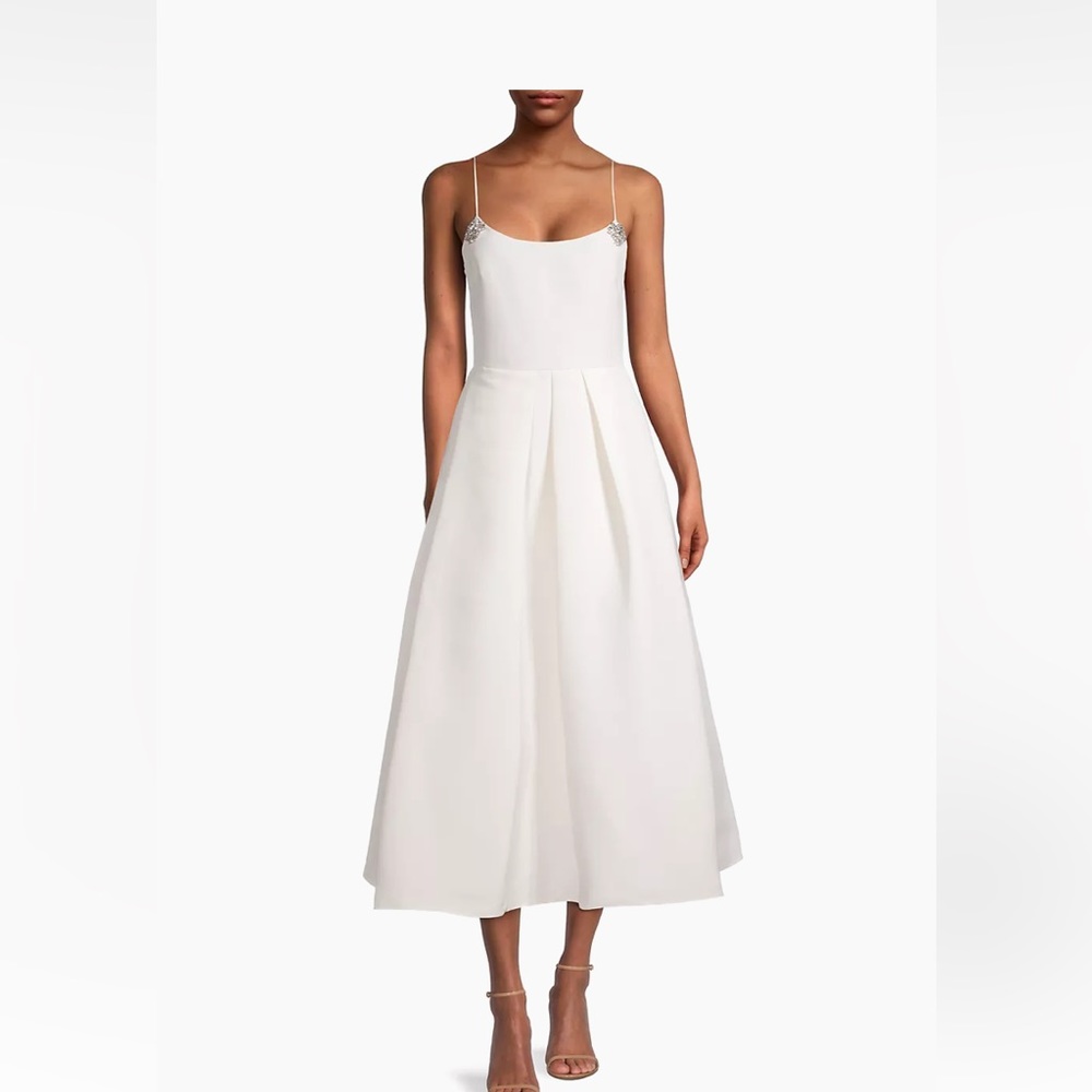 Sachin & Babi Audra Pleated Cocktail Dress